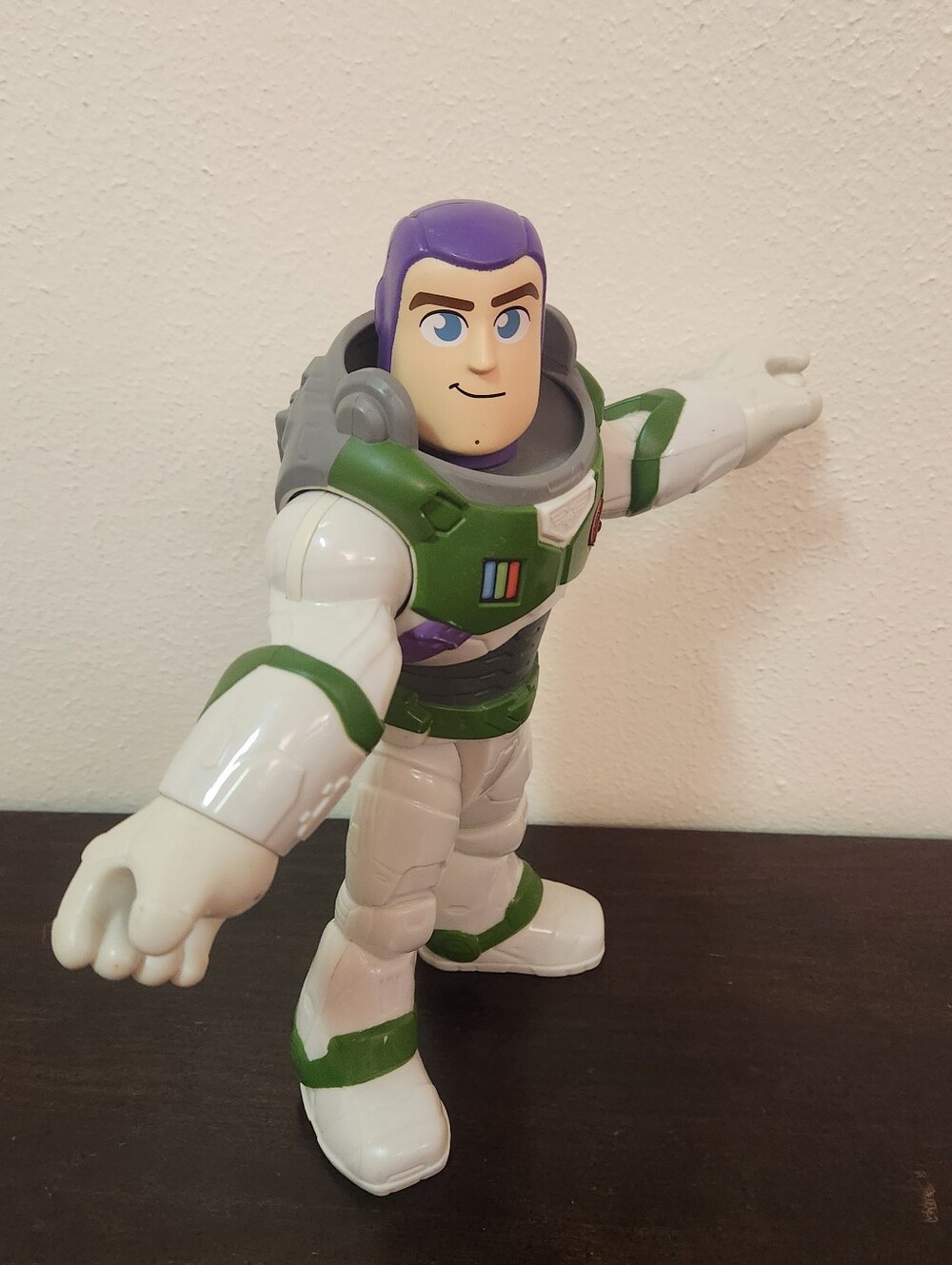 Classic Space Ranger Action Figure - White, Green & Purple